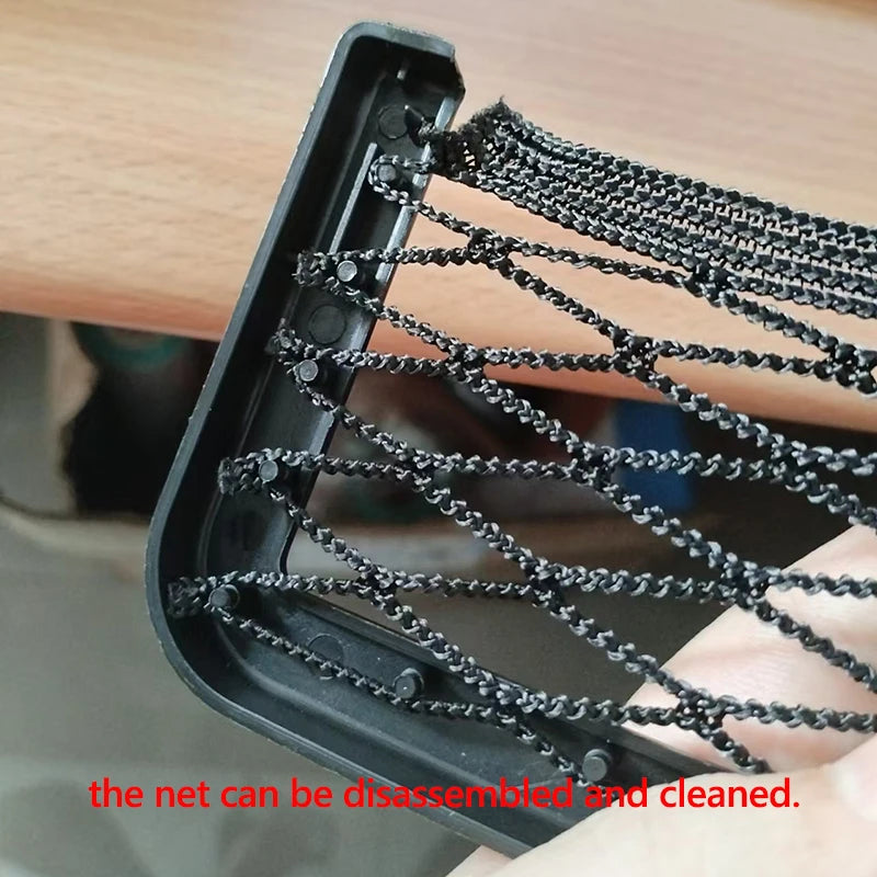 Car Storage Bag Nets Adhesive Auto Seat Organizer Door Side Net Pocket Multifunction 15-20cm Resilient Car Styling Storage Nets