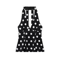 MUJER Polka Dot Halter Tops for Women Sexy Backless Tank Top Women Summer Sleeveless Tops Woman off Shoulder Camisole Women Tops