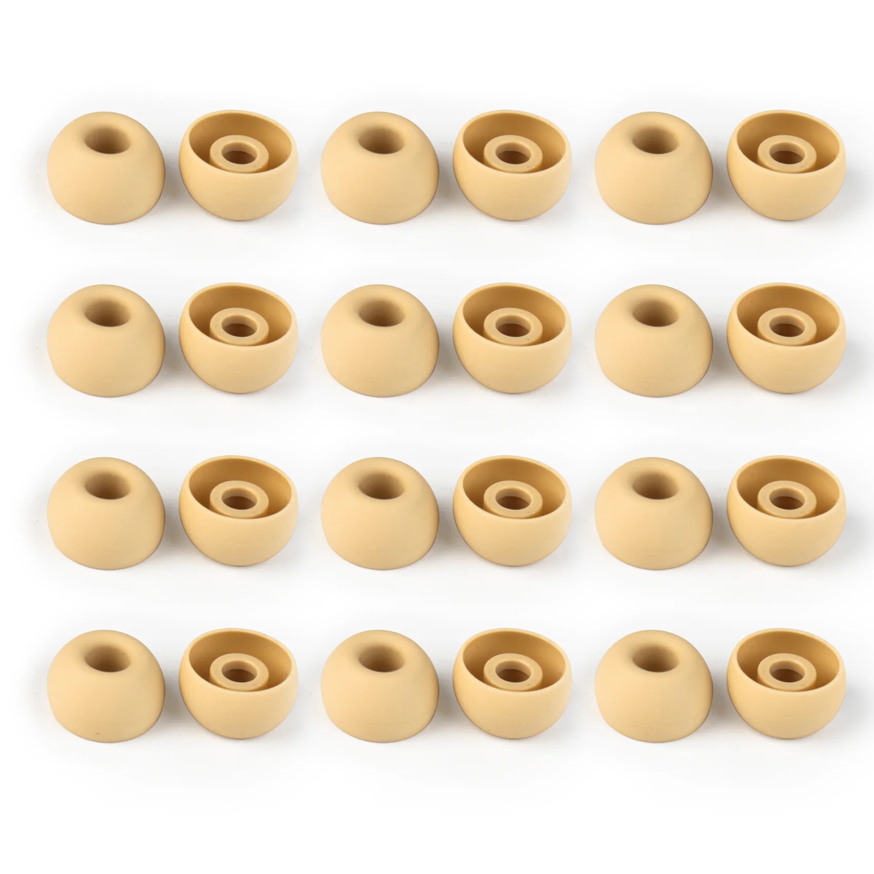 KBEAR 4540 coffee Silicone Eartips Ergonomically Designed Earcap Optional XS/S/M/L size and combination set Comfortable Earmuffs