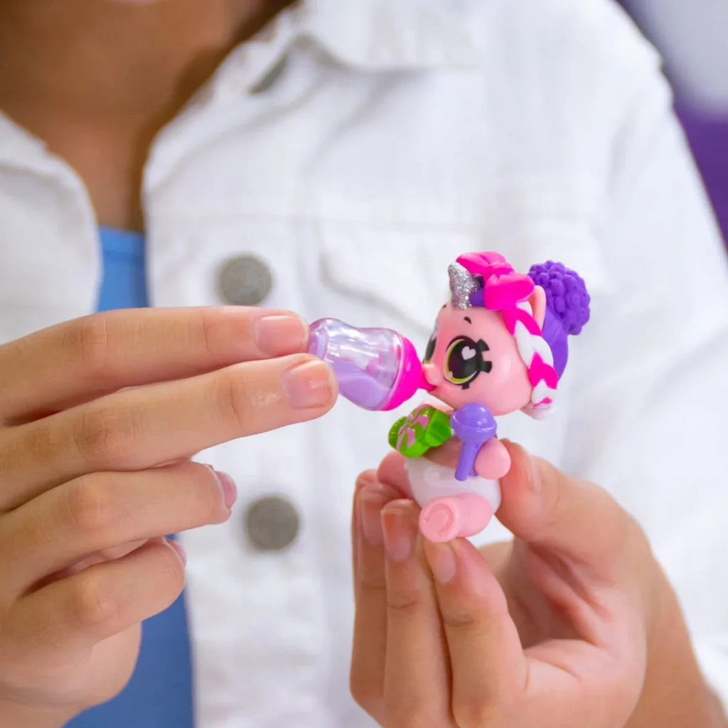 Surprise 5 Capsule Toys Newborn Unicorn Squad Mini Rainbocorn Blind Box Surprise Ball Anime Figure Collectible Toys