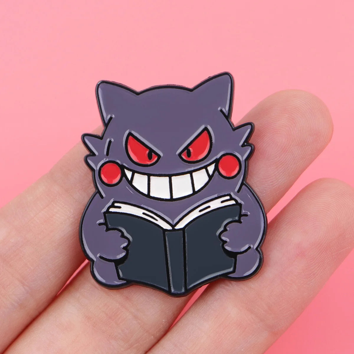 Cute Anime Elf Monster Enamel Pin Cool Game Brooches Lapel Badges Briefcase backpacks Accessories Decoration Jewelry Kids Gift