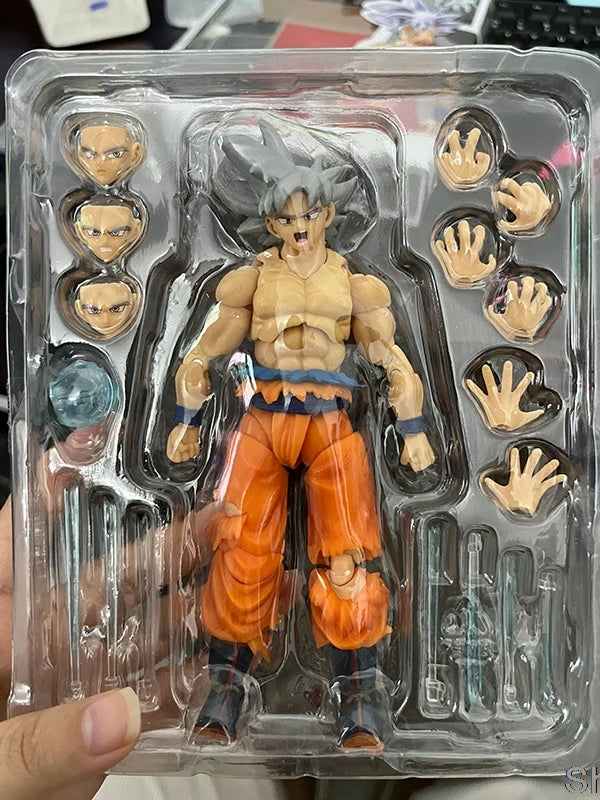Dragon Ball Z Son Gokul Action Figure SHFiguarts Anime War Damage Super Saiyan Collection Model Birthday Gifts
