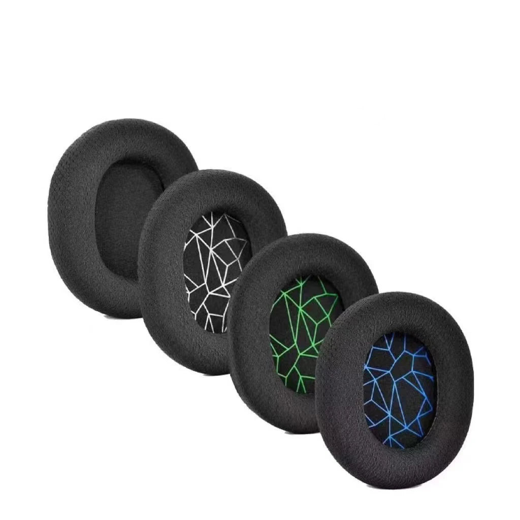 Rain Ear Pads For Steelseries Arctis 1/3/5/7 Headphones Replacement Foam Earmuffs Cushion Headset Covers Sponge Leather Foam