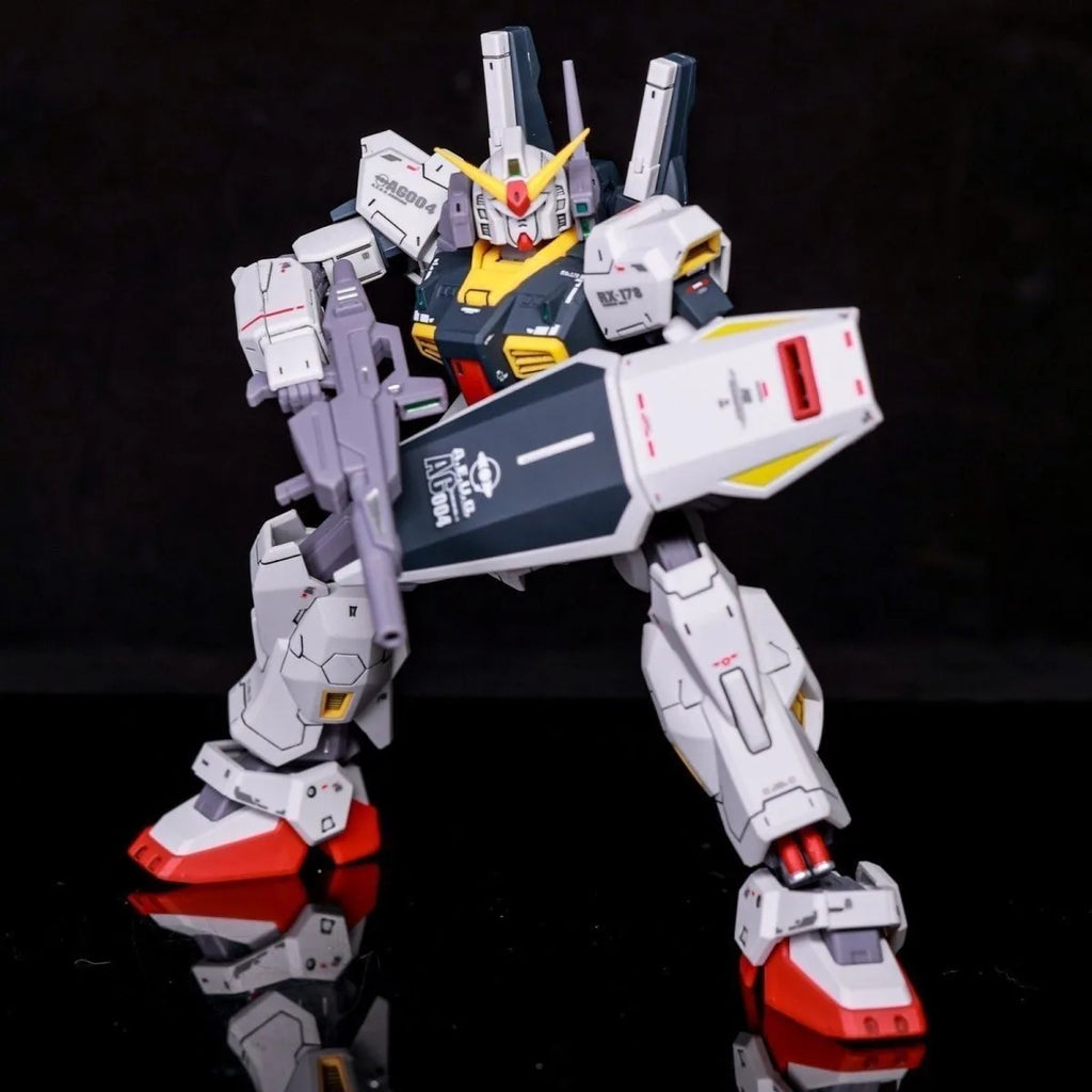 New HG 1/144 Mk-ⅱ Rx-178 Assembly Model Kit Action Figures Exquisite Desktop Decorations Collectible Model Boy Surprise Gift