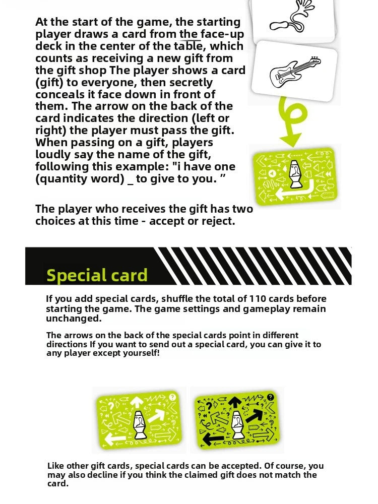 That’s Not A Hat Party Game Set Memory Tabletop Game 3-8 Players Cards for Family Gatherings Interactive Fun Gift