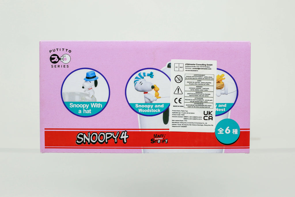Snoppy Woodstock Figure Charlie Brown Spike Dog Model Blind Box Children Cup Rim Toy