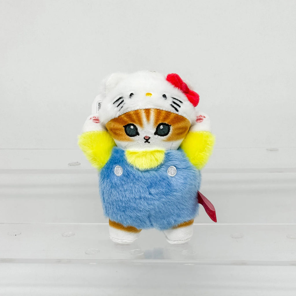 Anime Shark Cat Co Branded Cross-dress Kuromi Hello Kitty Cinnamoroll Plush Toys Collect Decoration Pendant Gift