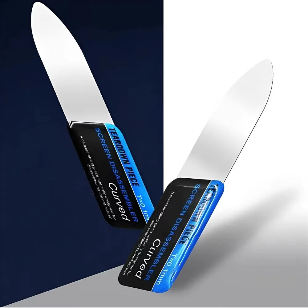 1-5PCS Stainless Steel Blade Soft Thin Pry Spudger Cell Phone Tablet Screen Battery Opening Tools For Samsung IPhone IPad Opener