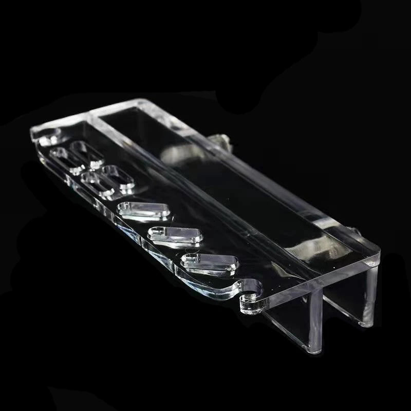 1PCS Aquarium Plant Tools Storage Rack Acrylic Fish Tank Water Grass Cleaning Tool Holder Holder for Tweezer Scraper Scissor