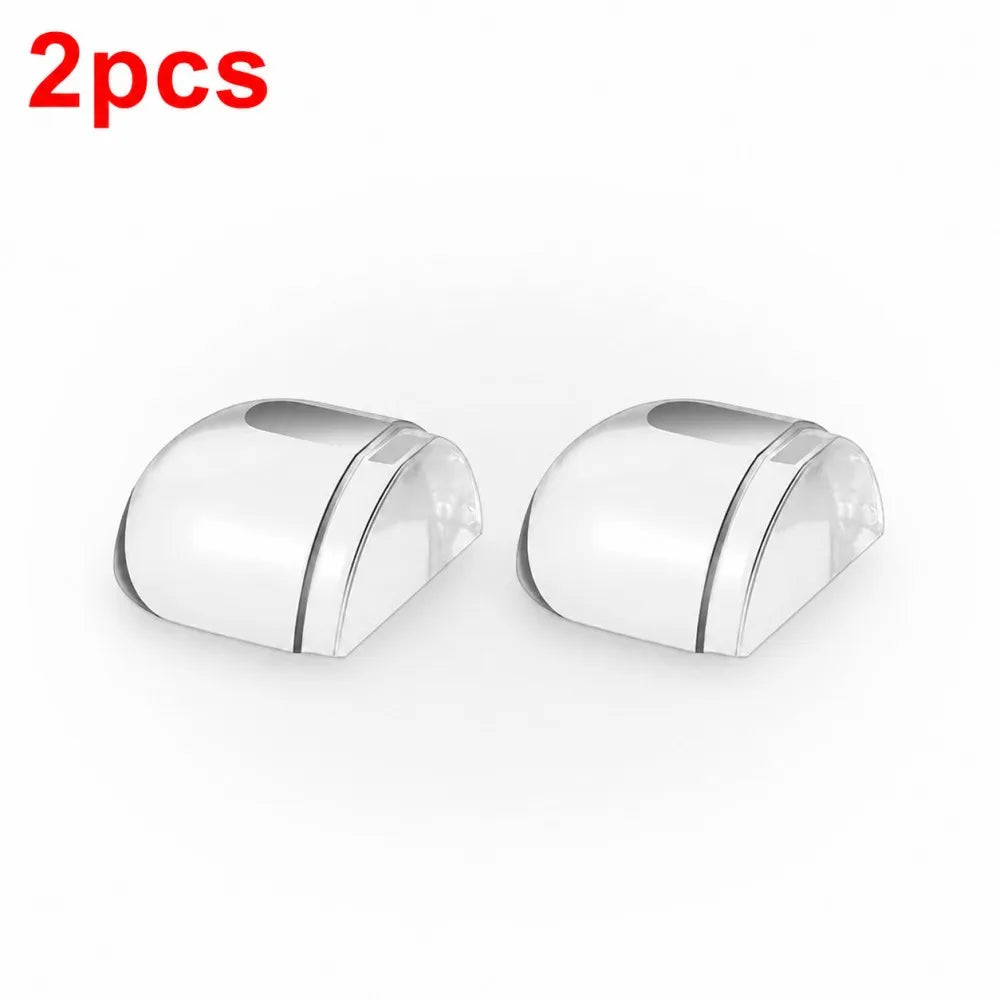 1-8Pcs Transparent Silicone Door Stopper No Drill Anti Bump Pad for Office Home Safety Protection Dodgers Door Stop
