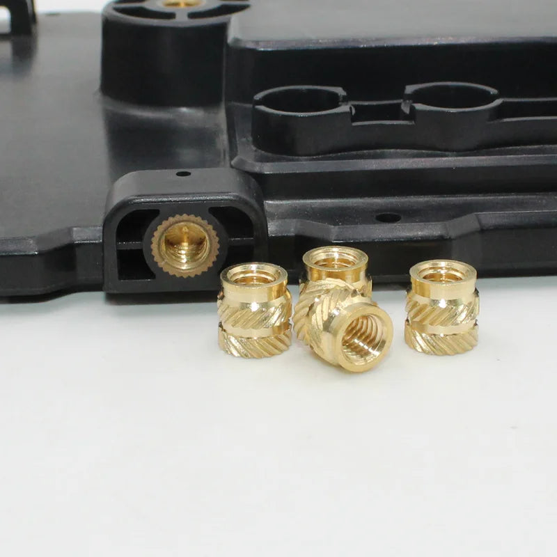 Brass Hot Melt Threaded Insert Nut Iron Tip 3D Printer Accessorie Heating Nut  Stainless Screw Bolt Insertnut Kit M2 M2.5 M3 M4