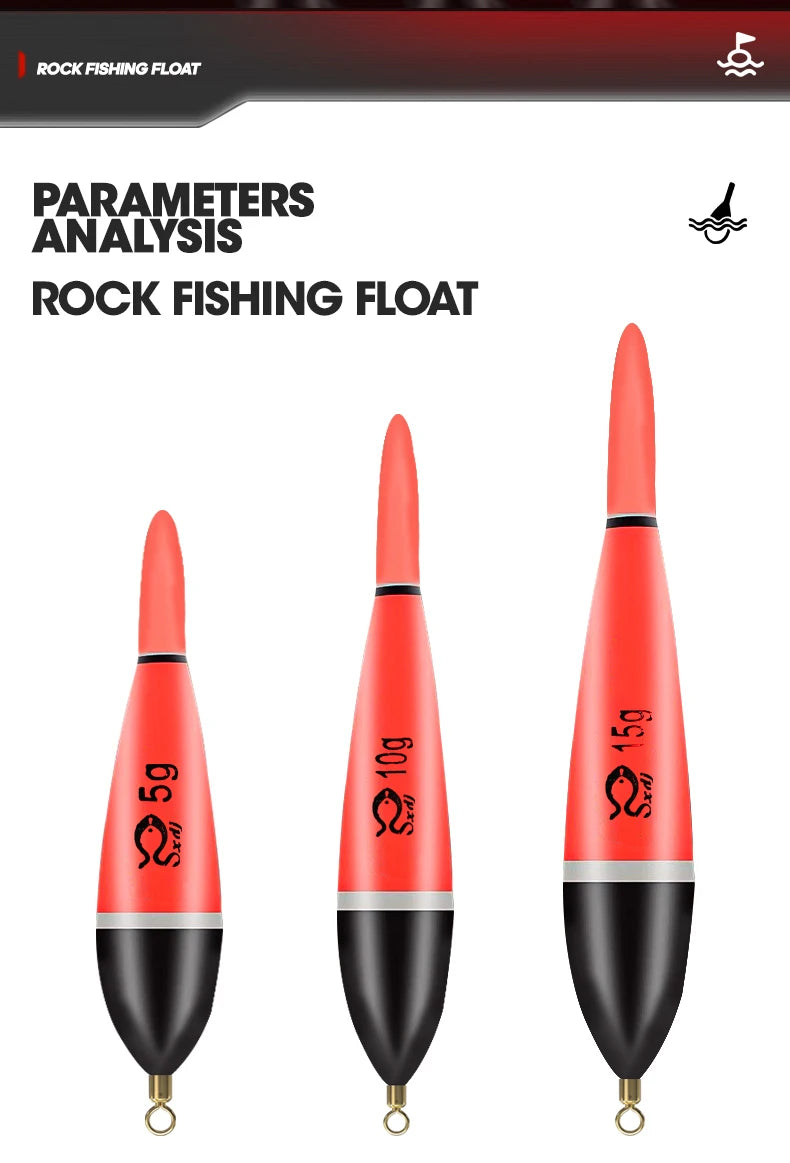 TAIYU 5g/10g/15g Luminous Fishing Night Float High Quality Fishing Floats Lightweight Pressure Resistance Tackle Tool Supplies