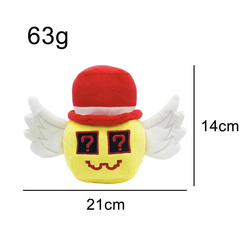 NEW Steal A Brainrot Esok Sekolah Plush Hot Game Peripheral Plushie Cute Cartoon No. 9 House Stuffed Doll Toy Gamer Fans Gift