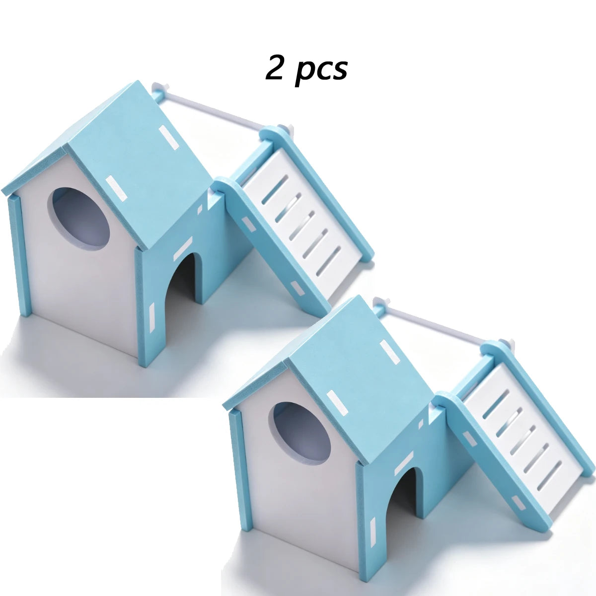 Hamster House Houses for Hamsters Rats Accessories Guinea Pig Cottage Things Kennel Pet Supplies Hideout Large Casa Accessory