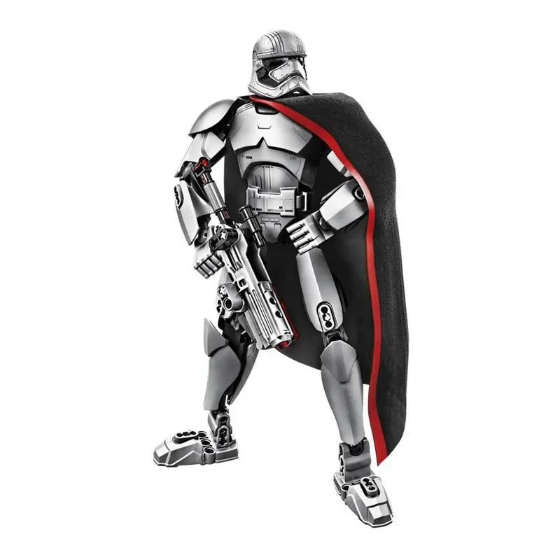 Space Wars Buildable Action Figures Kylo Ren Chewbacca Boba Jango Fett General Grievous Toys for Kids (KSZ605/617/326)