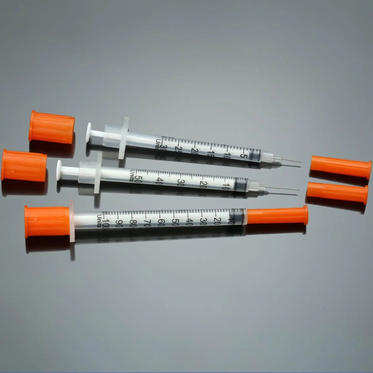 50pcs/10pcs/1pc 0.5ml Disposable Plastic Veterinary Syringes with Needles, Suitable for Pets and Farm Animals; Syringes