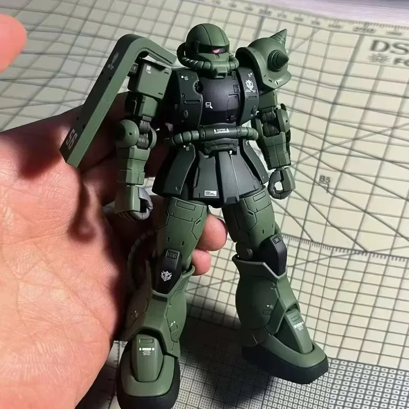 GTO Zaku Mass-Produced Char'S Custom Mobile Suit Mech Assembly Model Kits Action Figures Desktop Decoration Doll Boy Toy Gift
