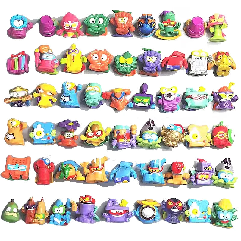 Genuine Capsule Toy Exported European American Grosserys Gangs Rubbish Bug Bin Series Figurines Collectible Box Broken Blind Box