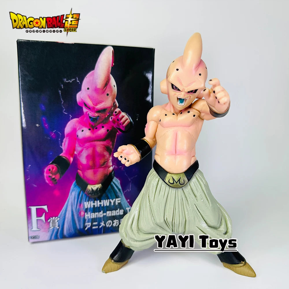 Hot 18cm Dragon Ball Anime Figure Super Saiyan  Action Figures Buu PVC Model Toys Car Decoration Collection Toys For Kids Gifts