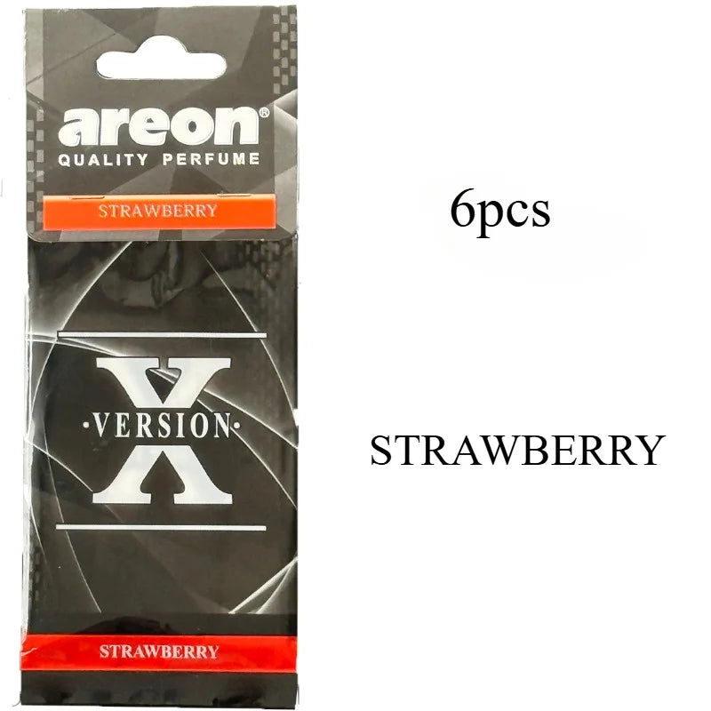 Our High-Quality [Shape X] car air fresheners, which can be used as decorations for car rearview mirrors, are available in sets