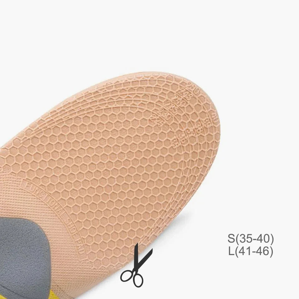 Orthopedic Insoles Orthotics Flat Foot Health Sole Pad For Shoes Insert Arch Support Pad For Plantar Fasciitis Feet Care Insoles