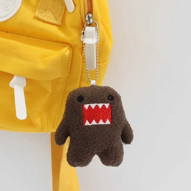 Kawaii Cute Domo Kun Plush Keychain Anime Keyring Charm for Bag Keys Gift Collection