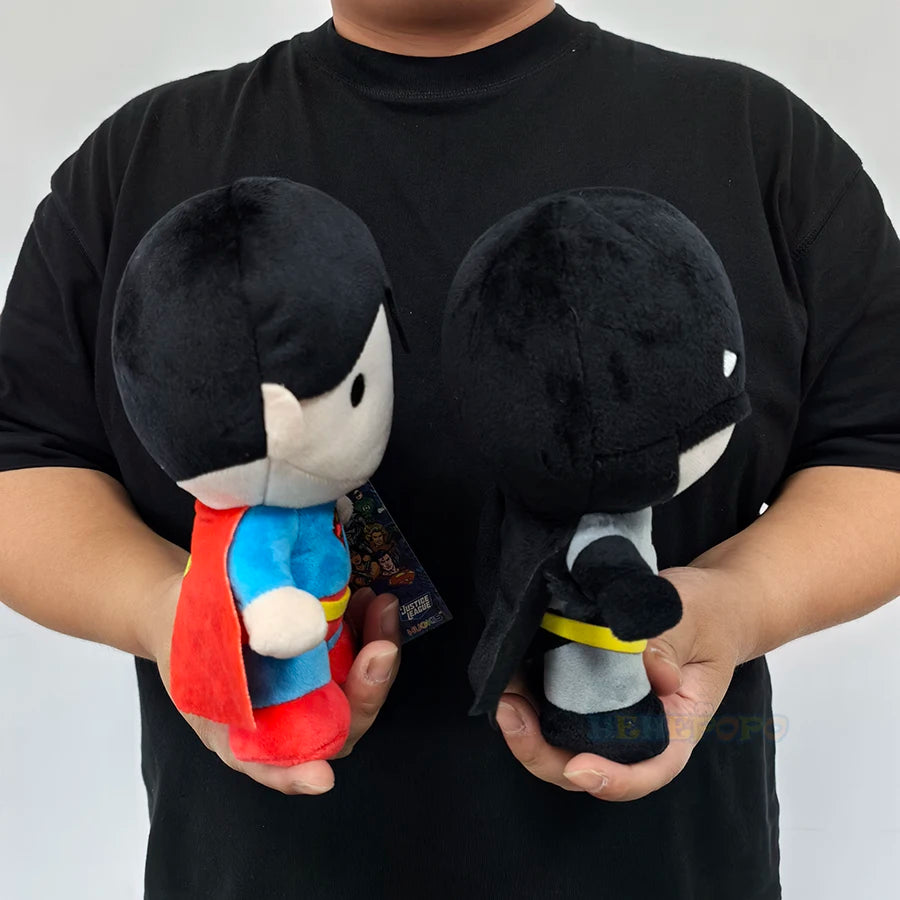 Classic Hero Plush Dolls 20cm Batman Superman DC Comics Justice League Soft Stuffed Toys for Kids Christmas Halloween Gifts