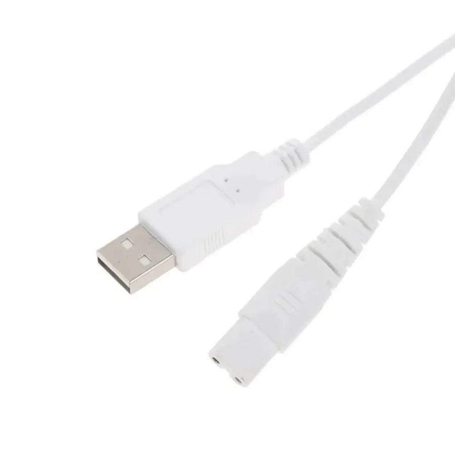 XIKCU White USB Cable Charging Line Suit HF-5 HF-9 HF-6 Oral Irrigator Teeth Water Flosser Power Cord USB Electrical Cord