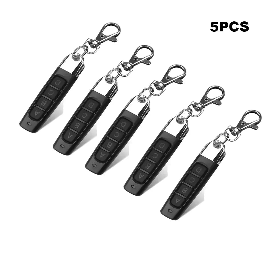 1~10PCS 433MHz Auto Copy Remote Control Electric Garage Door Opener Remote Controller Duplicator Clone Cloning Code Transmitter