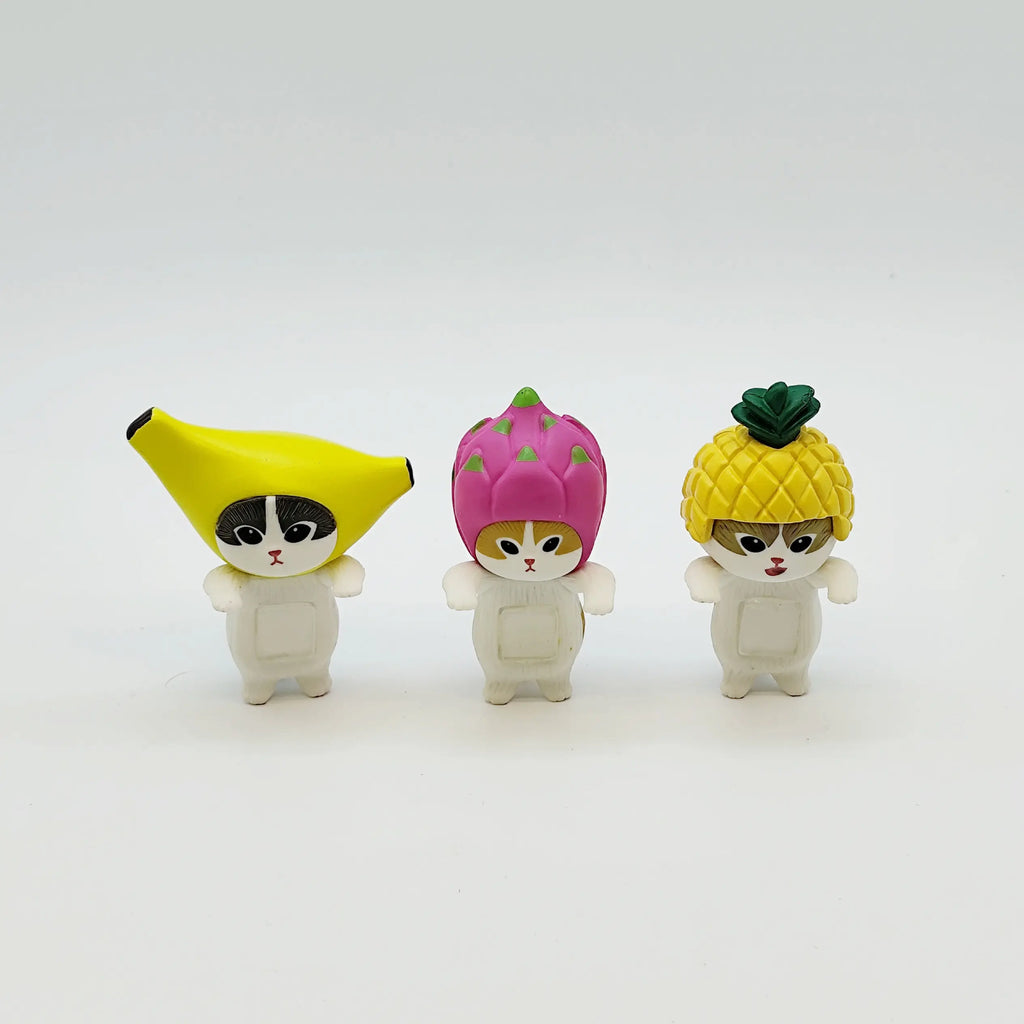 New Products In Stock Mofusand Doll Cat Fruit Blind Box Handmade Female Healing Series Desktop Ornament Surprise Birthday