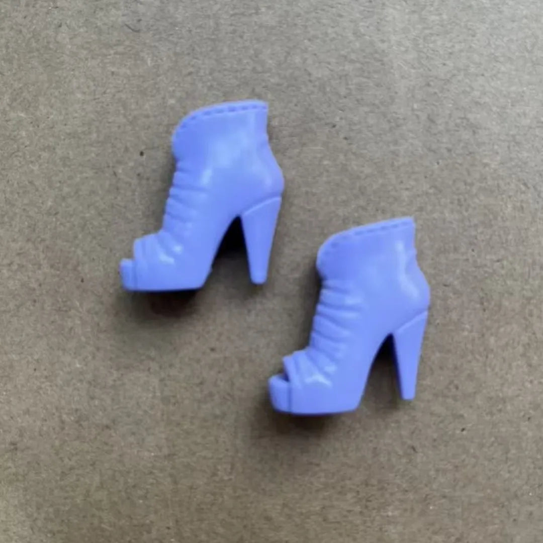 Original 1/6 Doll Shoes Boots Sandals Girl DIY Dressing Doll Toys Doll Decors For FR Super Model Barby Dolls Colorful Doll Shoes