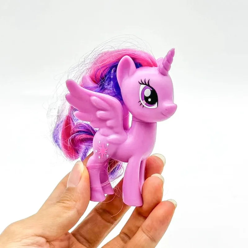 Hasbro My Little Pony Twilight Sparkle Anime Cartoon Cute Doll Toy  Action Figures Model Collection Ornaments Kids Birthday Gift