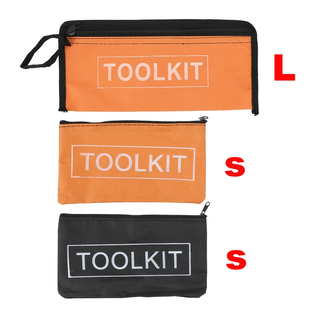 Multi-function Portable Bag Hardware Toolkits Small Tool Bag Waterproof Organizer High Quality Zipper Canvas Oxford Storage Bags