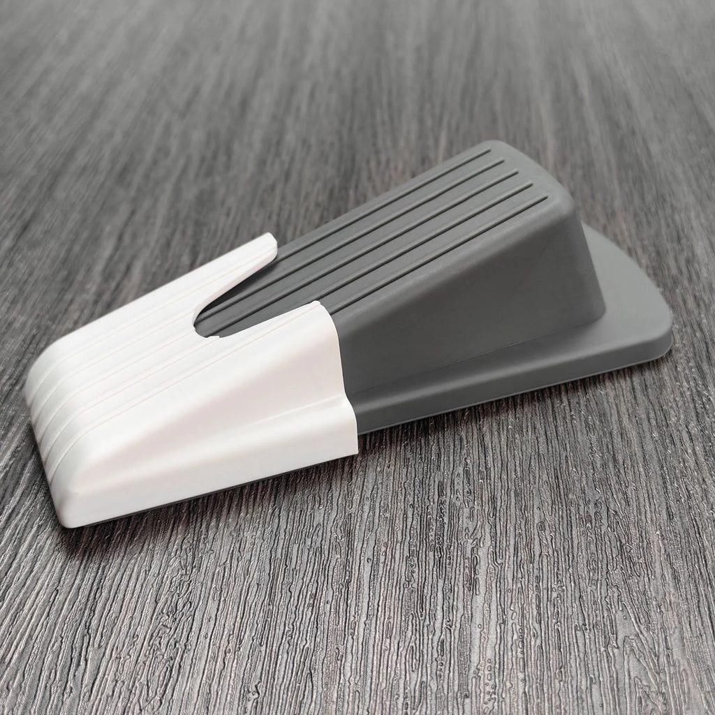 1Pcs Safety Silicone Door Stop Stoppers Block Wedge Doorstops Door Stopper Home Office Door Rear Retainer Anti-collision Stop