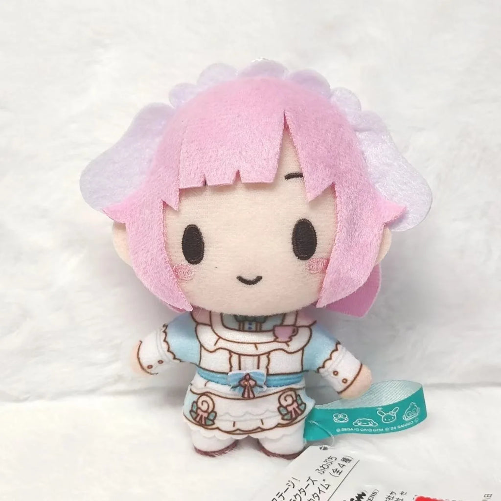 10cm pjsk Plush Keychain Project Sekai Otori Emu Stuffed Plushie Pendant Yoisaki Kanade Kawaii Backpacks Ornaments Toys Gifts
