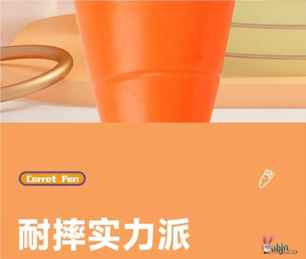 New Hot Sale Cute Carrot Voice Recorder Toy Ballpoint Pen 2 in 1 Multifunctional Writing Tool