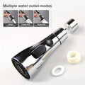 1 faucet nozzle 360 degree rotating filter extension tube dual-mode faucet nozzle universal kitchen accessory