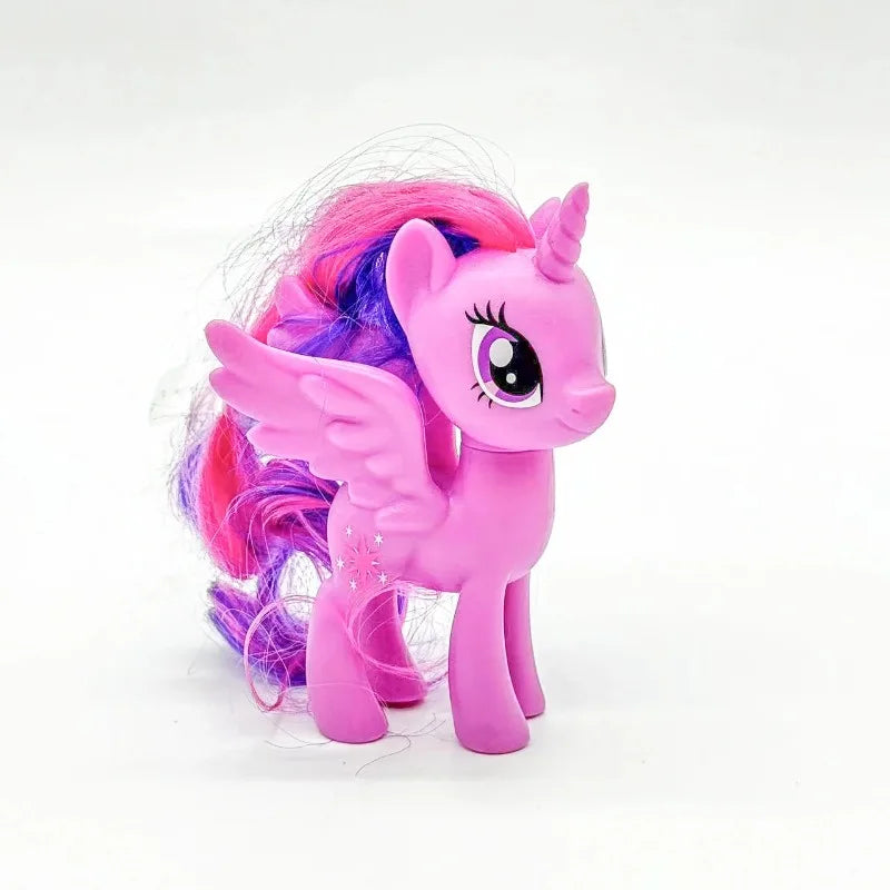 Hasbro My Little Pony Twilight Sparkle Anime Cartoon Cute Doll Toy  Action Figures Model Collection Ornaments Kids Birthday Gift