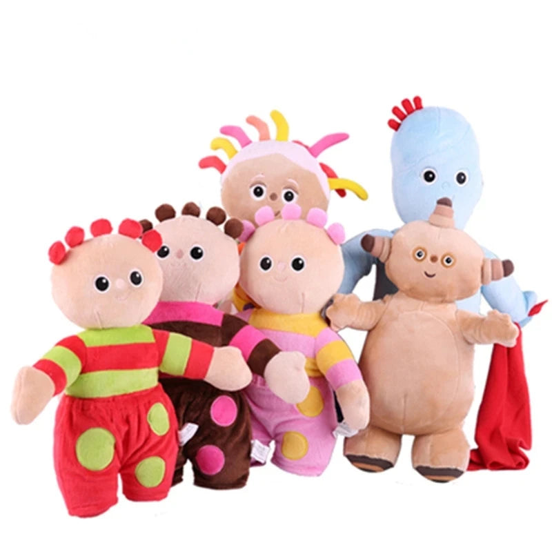 Free ship 30-45cm Children TV Cartoon In the Night Garden Plush Toys Cute Soft Stuffed Dolls For Kid Gift