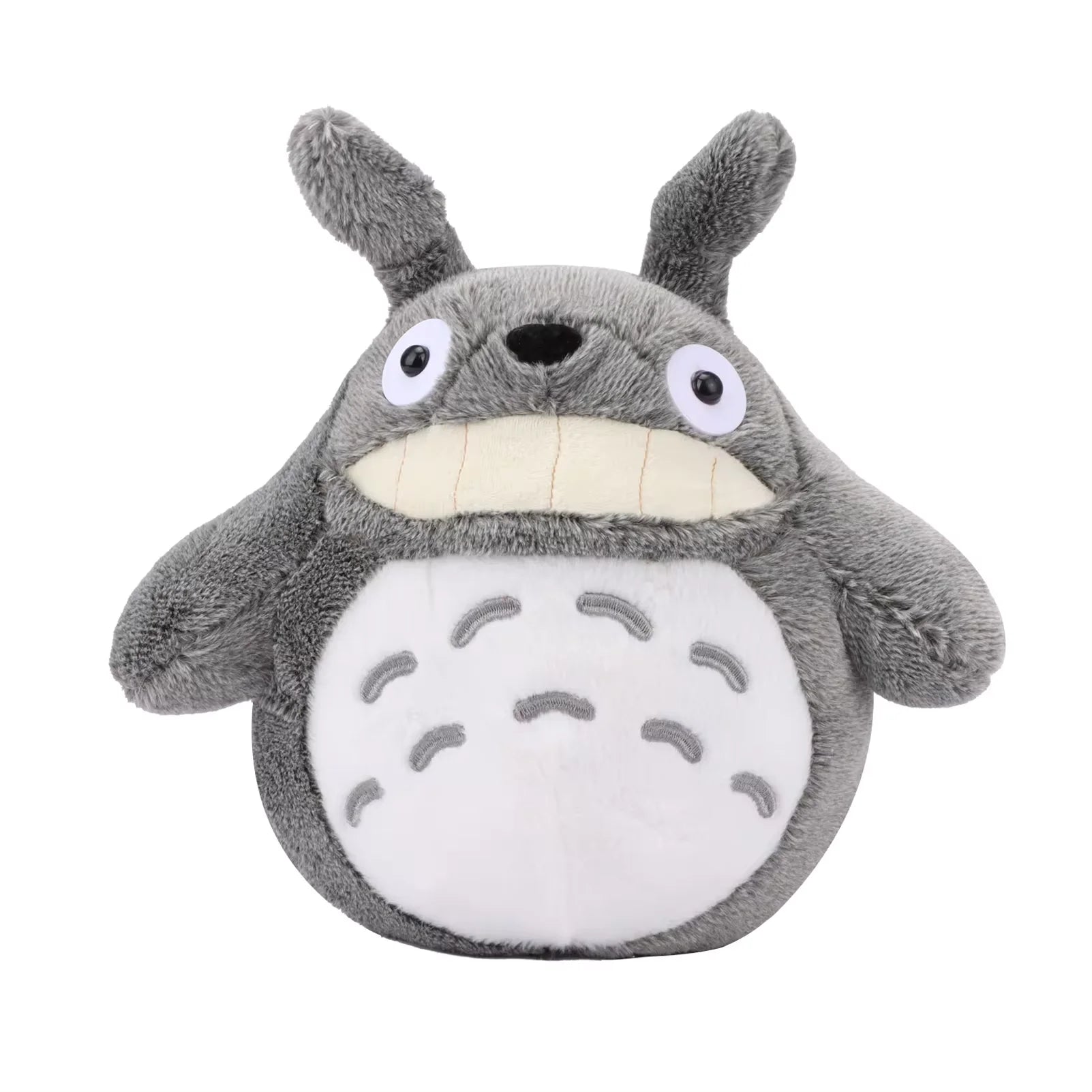 Cute Soft Cartoon Animal Character Bare Teeth Cat Plush Toy Animated Around a Fun Birthday Gift for a Child Sleeping Companion