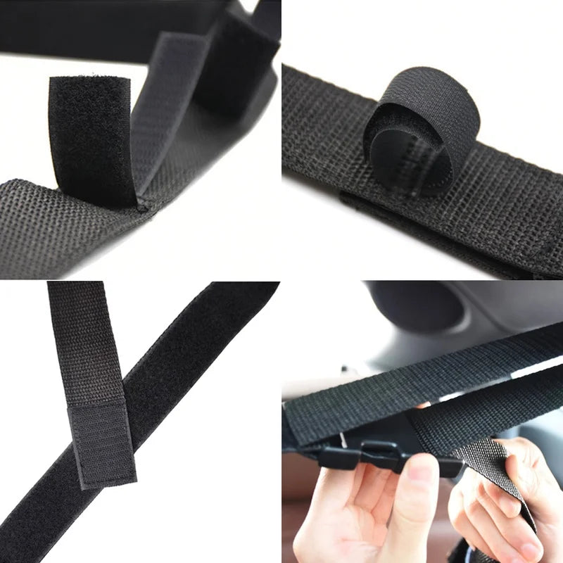 Convenient Car Fishing Rod Saver Vehicle Rod Carrier Band Rod Holder Belt Strap 1PC