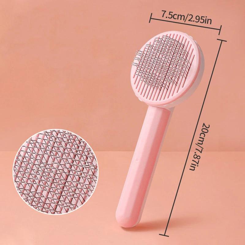 Pet Dog Hair Brush Cat Comb Grooming and Care Cat Brush Stainless Steel Comb for Long Hair Dogs Cleaning Pets Dogs Accessories