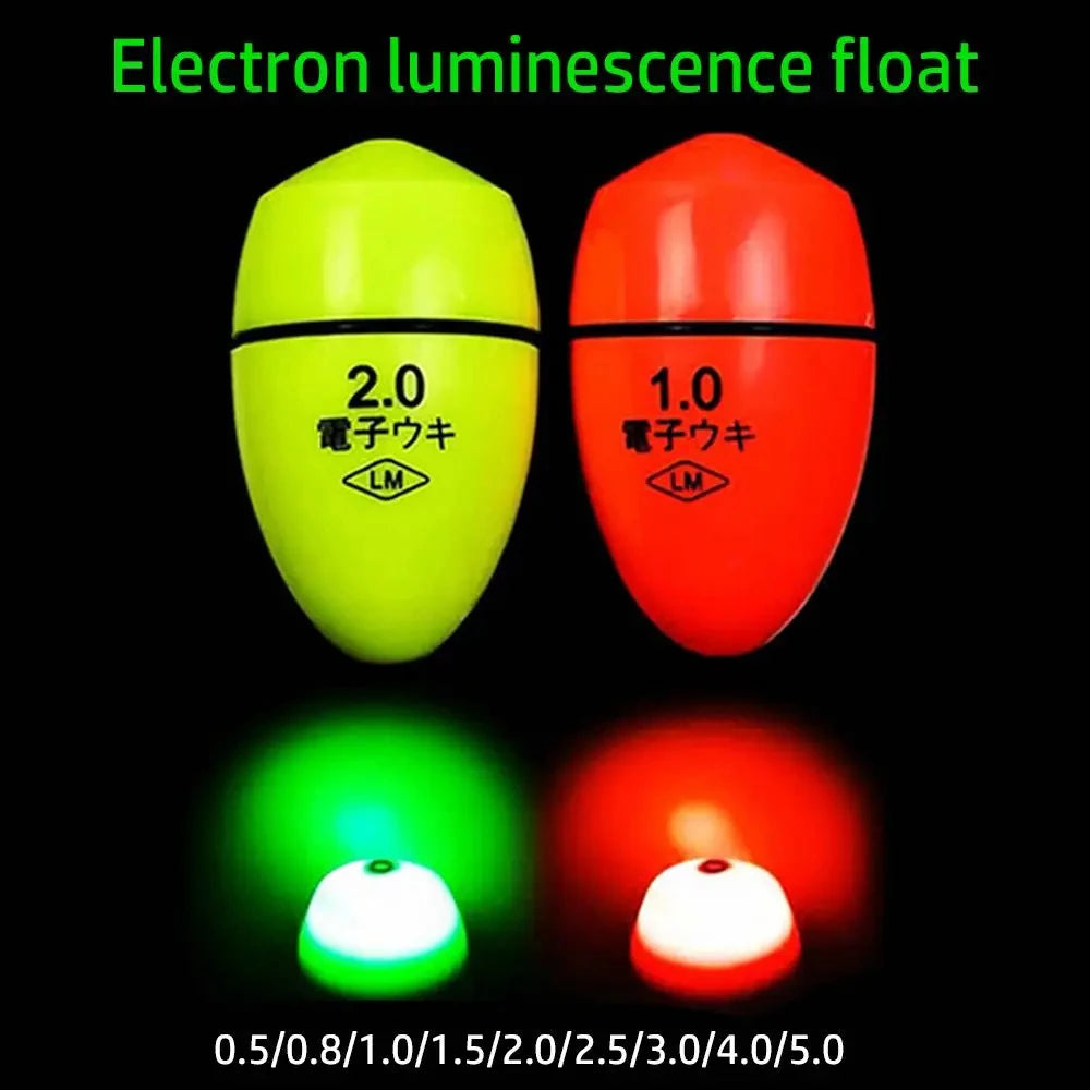 Electronic Floating Wave Rock Fishing with Night Light Float Electronic Night Light Float Fishing Accessories Fishing Gear