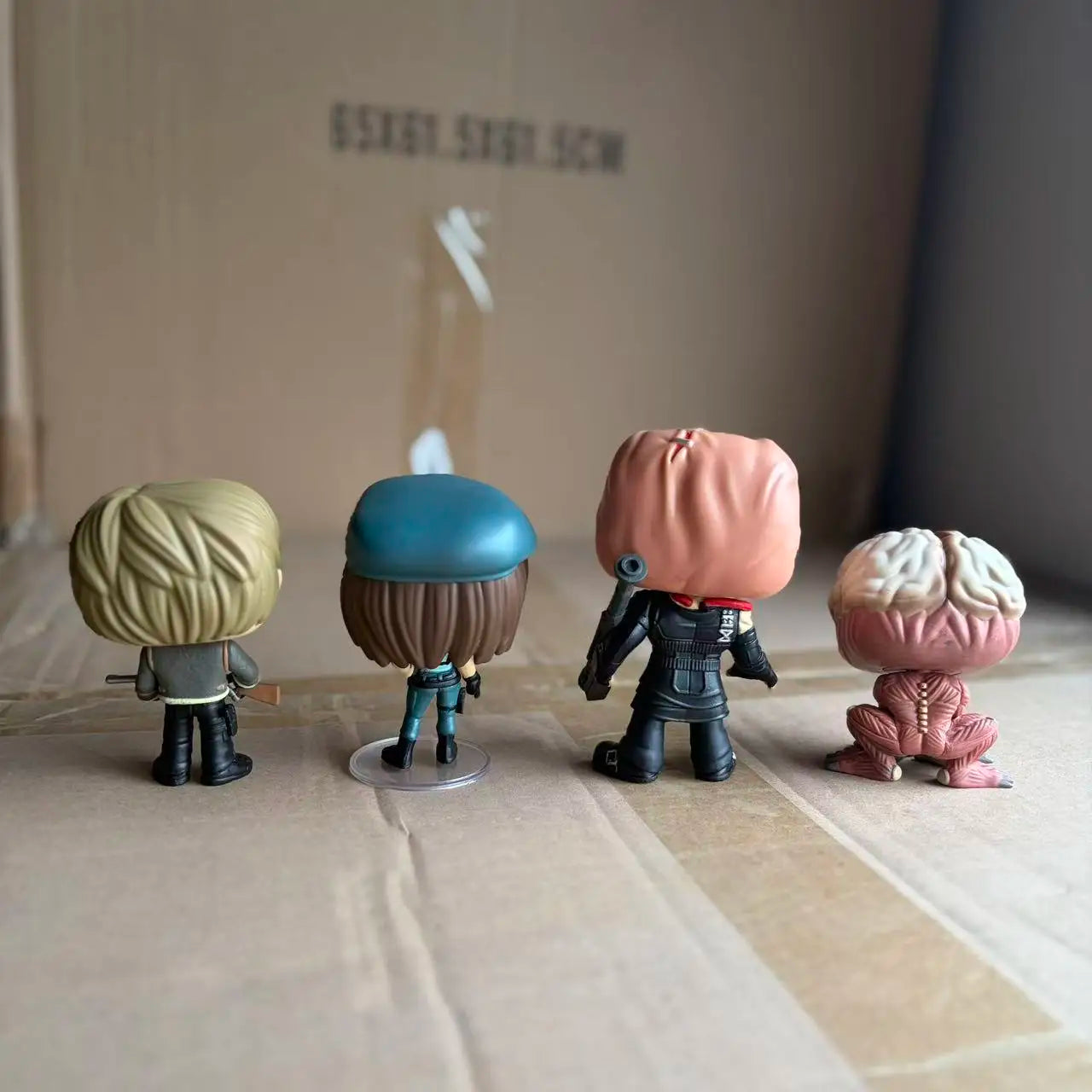 Nobox Resident Evil - The Nemesis Jill Valentine Leon S. Kennedy  Licker Yu-Gi-Oh Yami Yugi Cute Action Figure Model Toys
