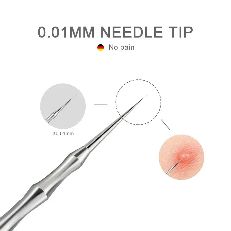 New Acne Needle Kit, Remove Blackheads, Pimples & Closed Comedones