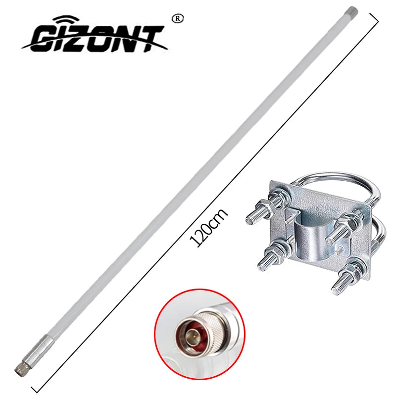 868MHz Fiberglass Antenna Outdoor OMNI Antenna 868 MHz Helium Bobcat Miner  Hotspot Antennas for Meshtastic Lorawan Long Range N