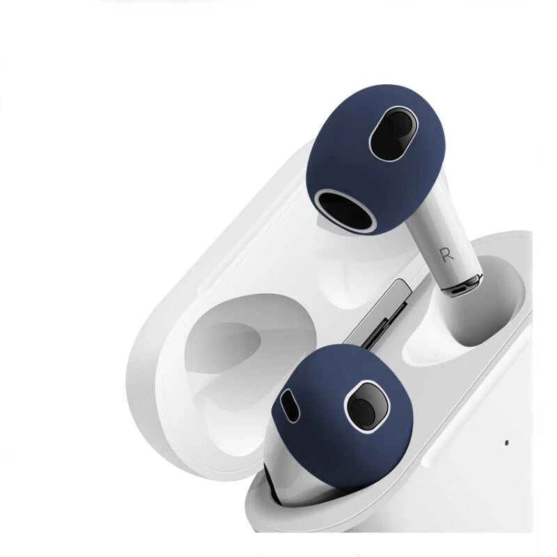 R Silicone Ear Pads For Apple Airpods 3rd Wireless Earphones Protective Case Caps Covers Airpods3 Earpads Eartips 2pcs/Pair