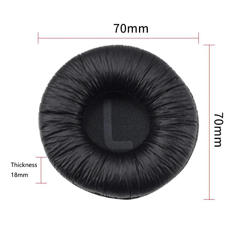 Replacement Ear Cushions Pad Covers for JBL Tune600 T500BT T450 T450BT JR300BT TUNE510BT TUNE660NC Headphone 70mm