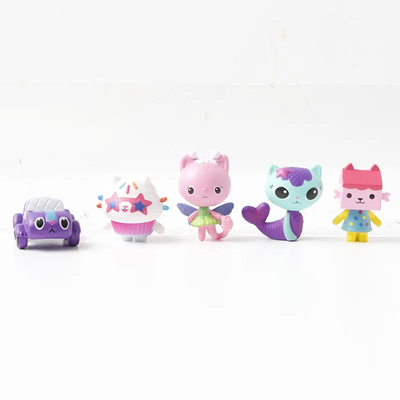 Gabby's Dollhouse Action Figure Toys Cute Doll Collection Cartoon Model