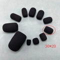 5 Pcs Small Foam Mini Microphone Covers For Headset Microphone Mic Cover For Headset Protection For Lavalier Microphones